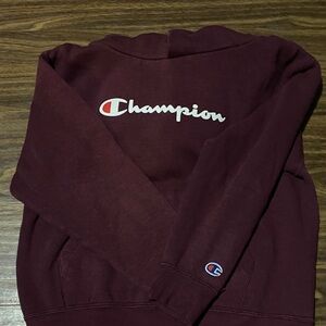 Champion Maroon Hoodie